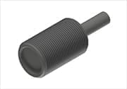 Cylindrical Socket with external Thread type 812